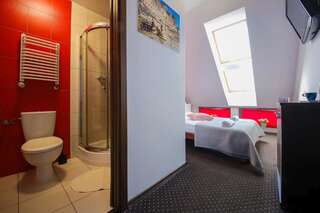 Апарт-отели Boogie Deluxe Old Town Вроцлав Двухместный номер с 1 кроватью и собственной ванной комнатой-26